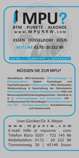 MPU Vorbereitung Training Hilfe BTM Alkohol Punkte Führerschein zurück