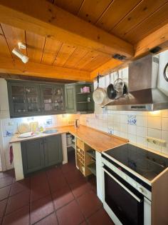 Großes Reet gedecktes Ferienhaus Schlei Ostsee Kappeln