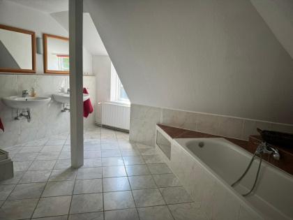 Großes Reet gedecktes Ferienhaus Schlei Ostsee Kappeln