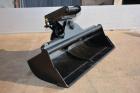 140cm breit Hydraulischer Grabenräumlöffel Minibagger 3 0-6 5 Tonnen Baumaschi