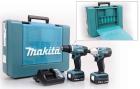Makita Akku-Bohrschrauber DK1497 14 4V 198mm Holz Metall Kunststoff